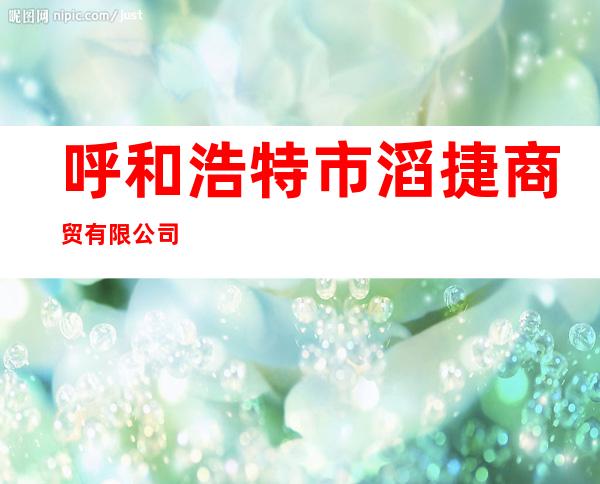呼和浩特市滔捷商贸有限公司